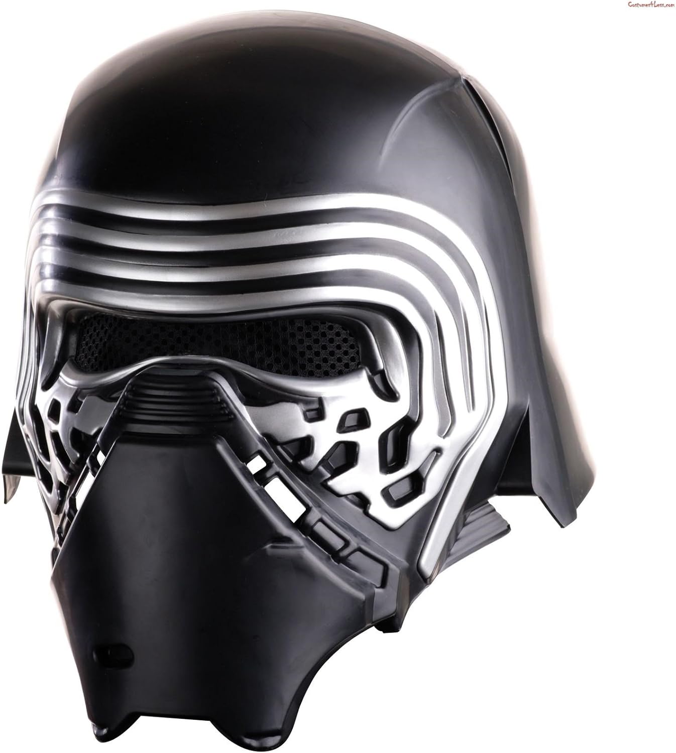 Masque Star Wars Kylo Ren en PVC noir et gris taille unique enfant – Image 2