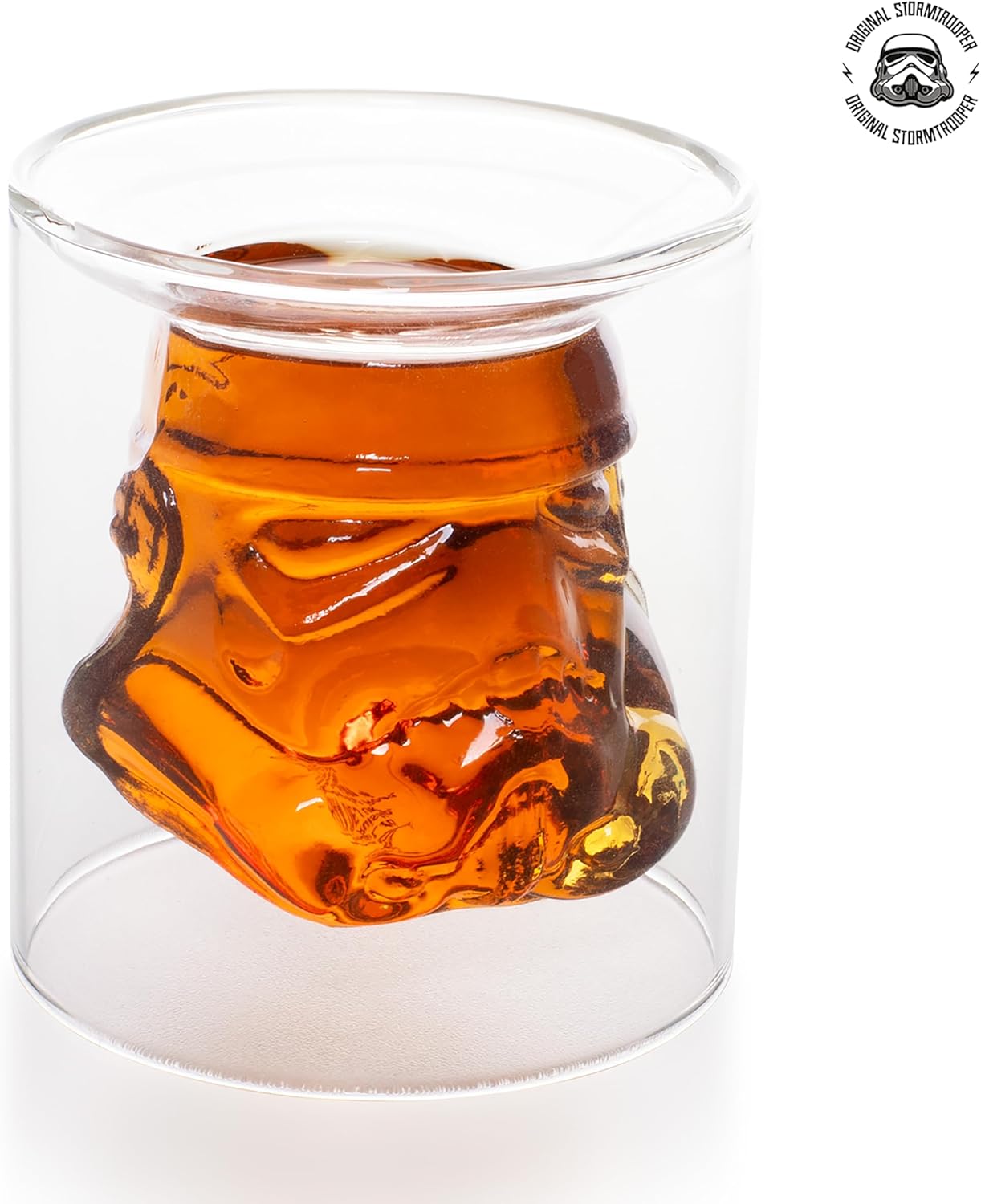 Verre Star Wars Stormtrooper inversé transparent, contenance 150 – Image 2