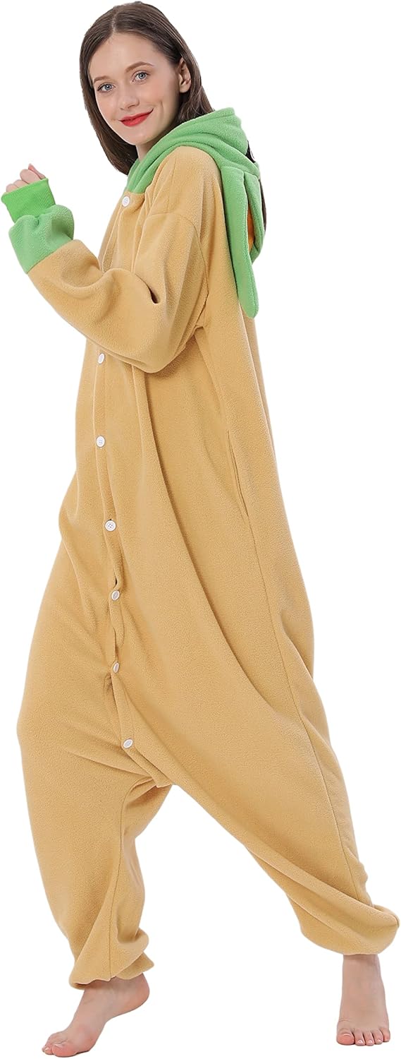 Kigurumi Star Wars Yoda adulte en polaire – Image 5