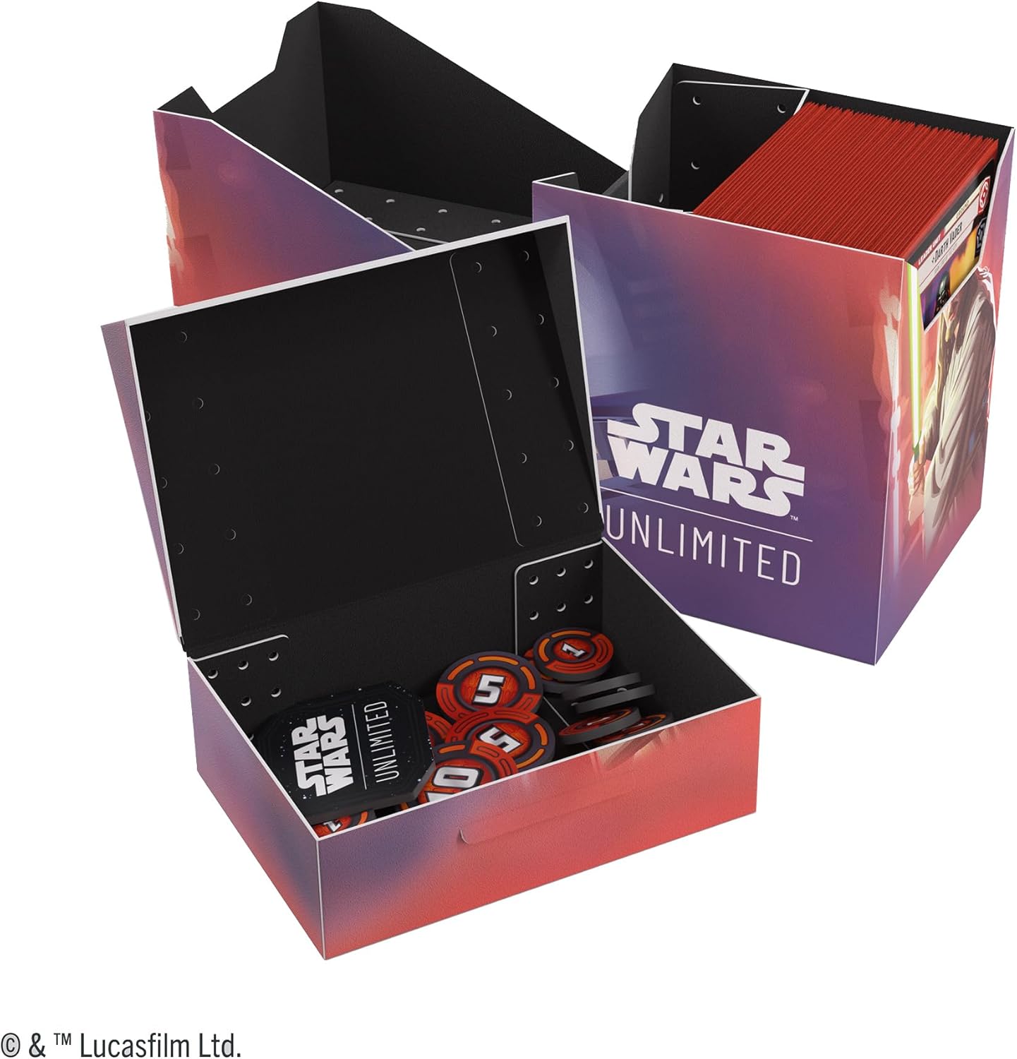 Boîte Soft Crate Star Wars : Unlimited Qui-Gon Jinn avec boîte à jetons – Image 4