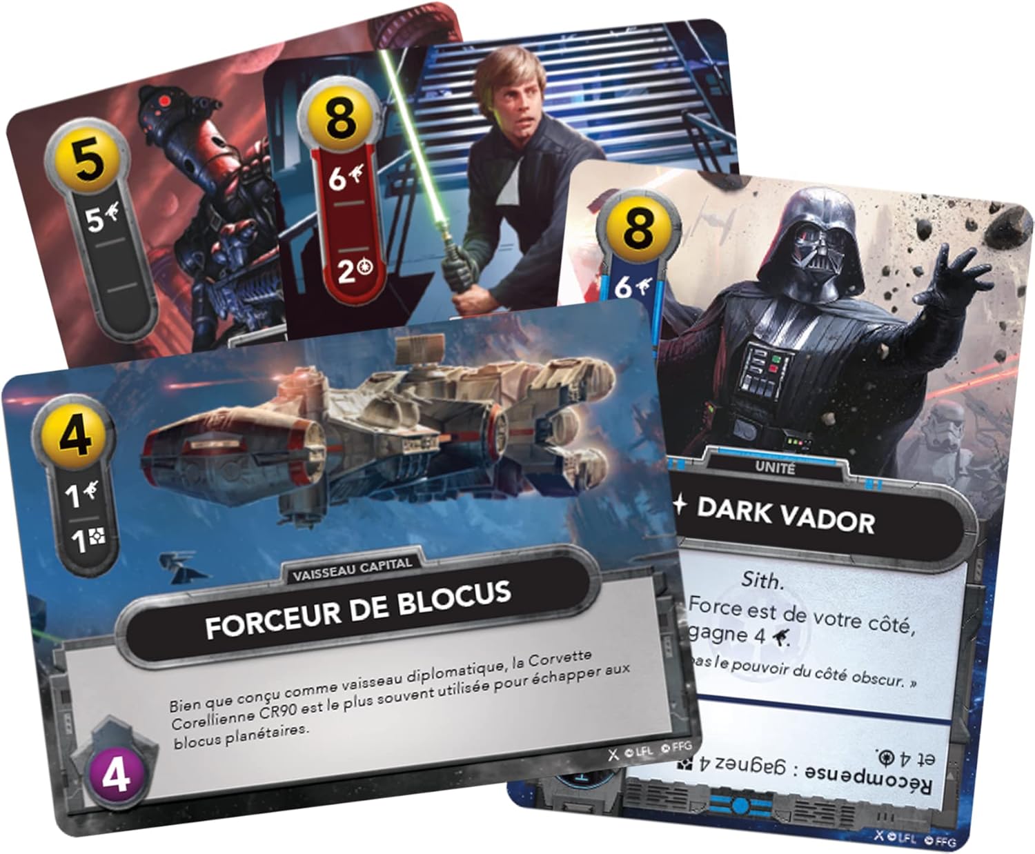 Star Wars : jeu de deckbuilding compétitif 2 joueurs dès 12 ans – Image 4