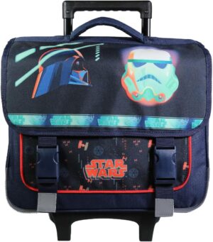 Cartable à roulettes Disney Star Wars bleu 38 cm Bagtrotter