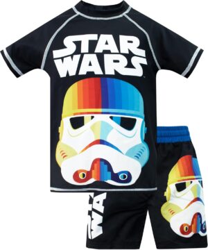 Ensemble de bain Star Wars Stormtrooper 2 pièces garçon, de 3 à 13 ans
