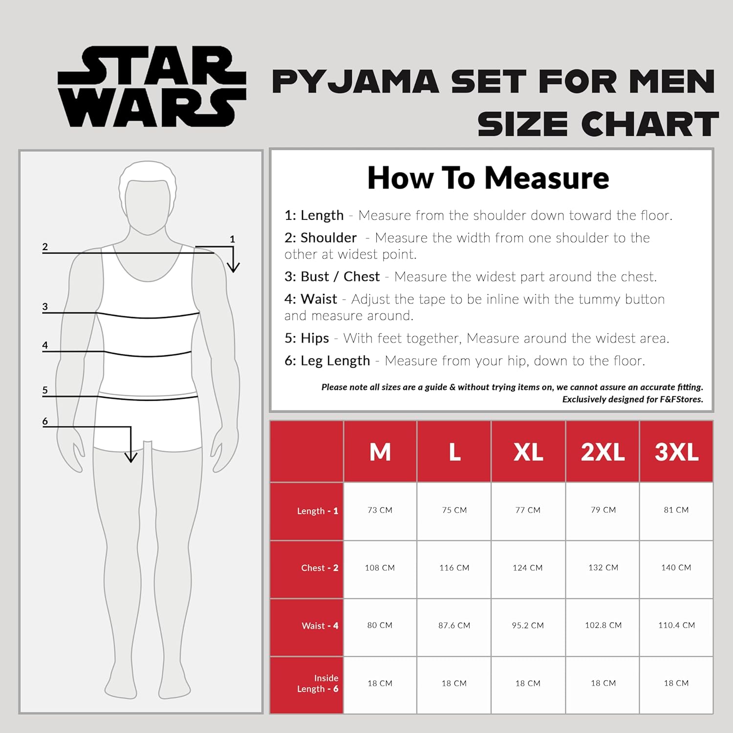 Pyjama court Star Wars Disney en coton pour homme – Image 6