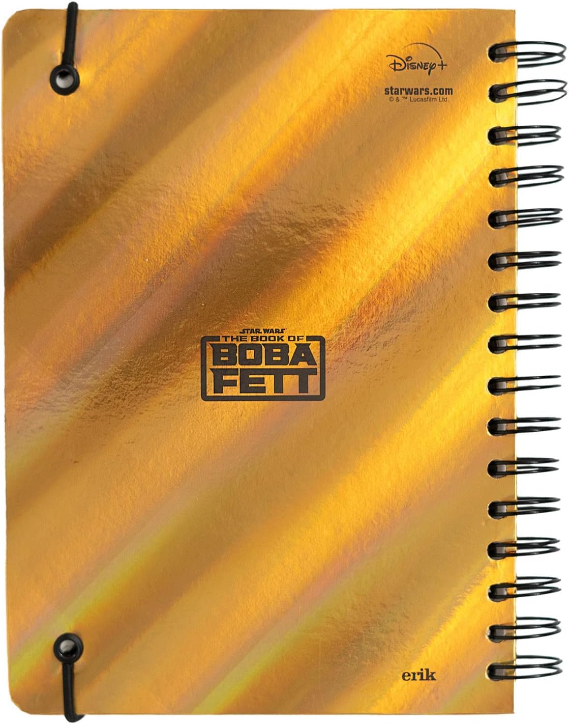 Carnet pointillé Star Wars The Book of Boba Fett à spirale – Image 2