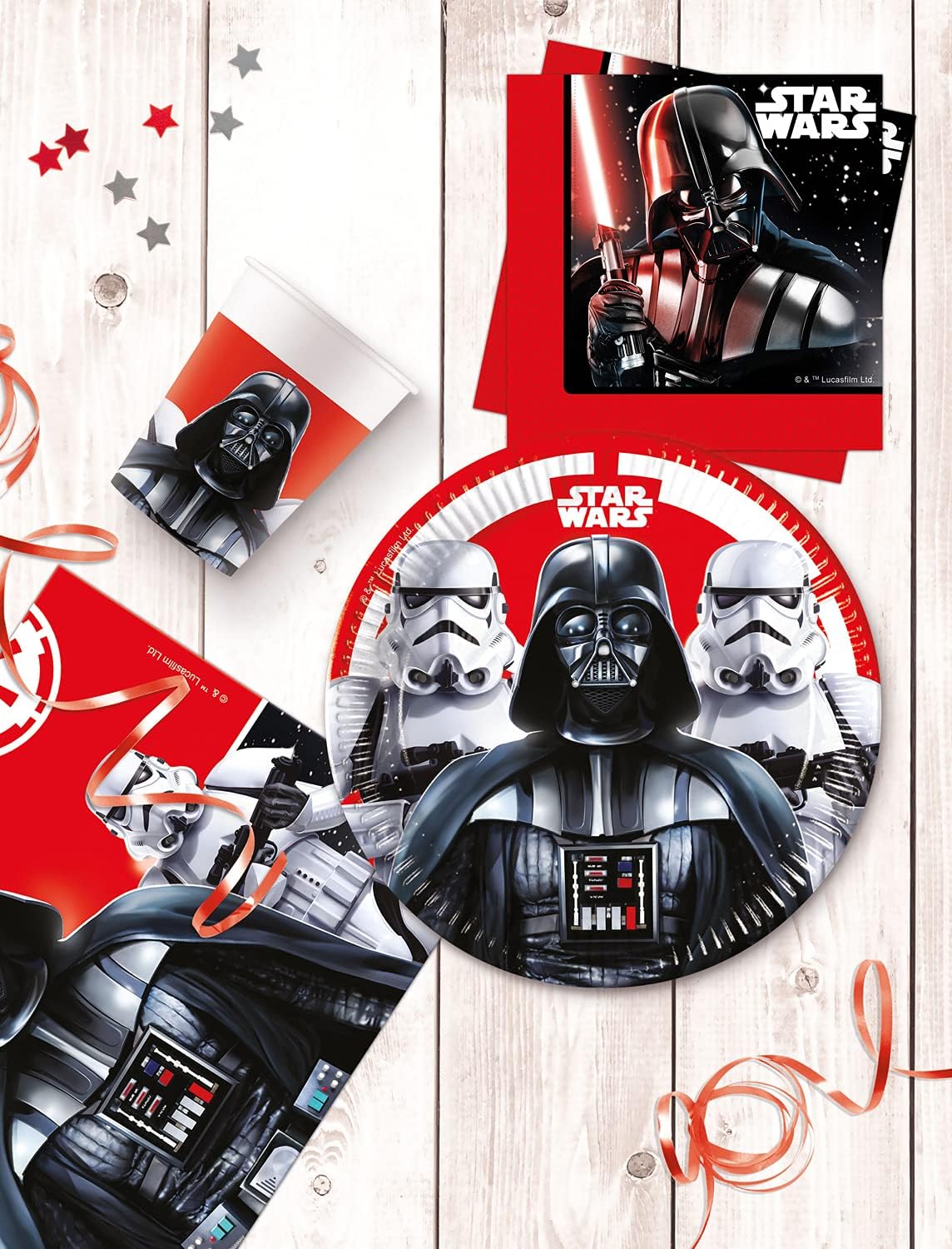 Lot de 8 gobelets Star Wars Final Battle en papier 200 ml – Image 4