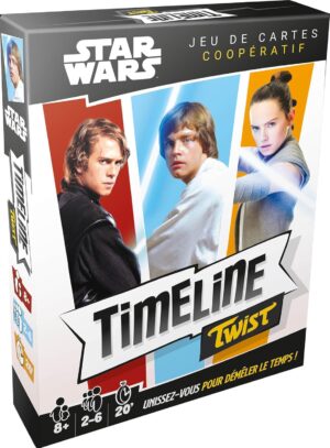 Timeline Twist Star Wars en français avec 2 modes de jeu