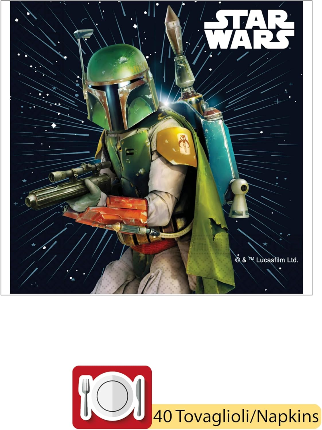 Kit de fête Star Wars Galaxy 112 pièces pour 24 personnes – Image 6