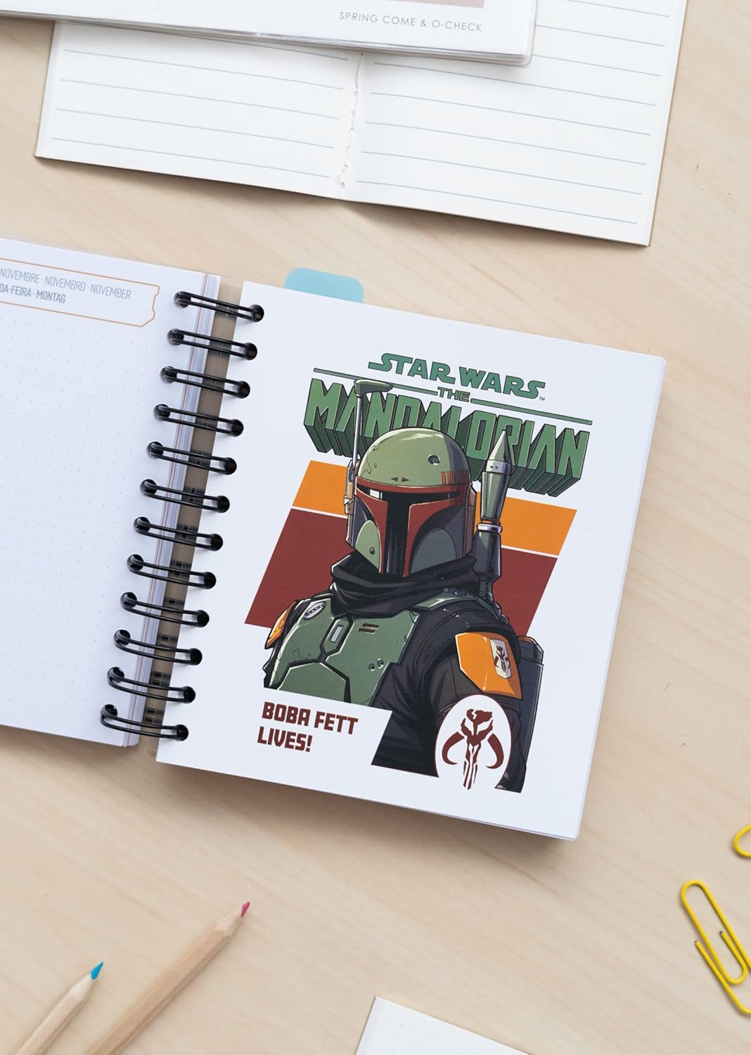Agenda journalier Star Wars The Mandalorian 2022 2023 pour collège et lycée – Image 5