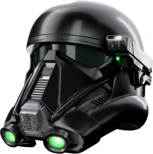 Casque Death Trooper impérial Black Series avec effets lumineux, inspiré de Rogue One