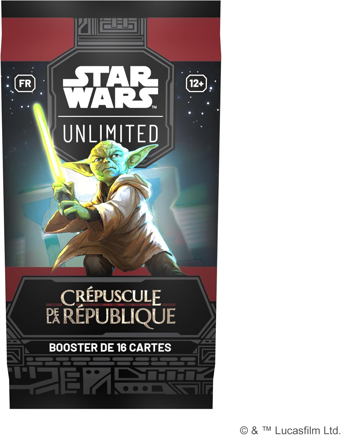 Booster Star Wars Unlimited Crépuscule de la République 16 cartes aléatoires VF