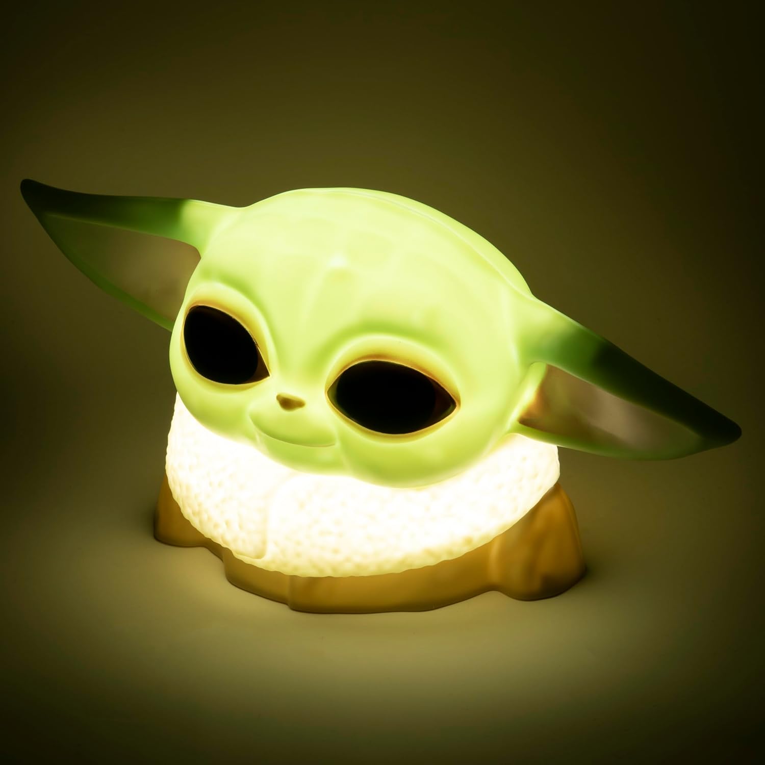 Lampe de bureau Grogu Star Wars, figurine lumineuse 3D 15 cm – Image 2