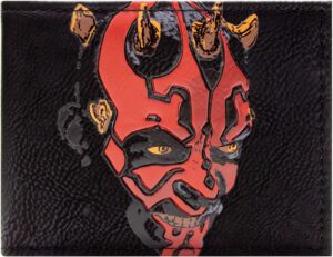 Porte-cartes bi-fold Star Wars Darth Maul noir