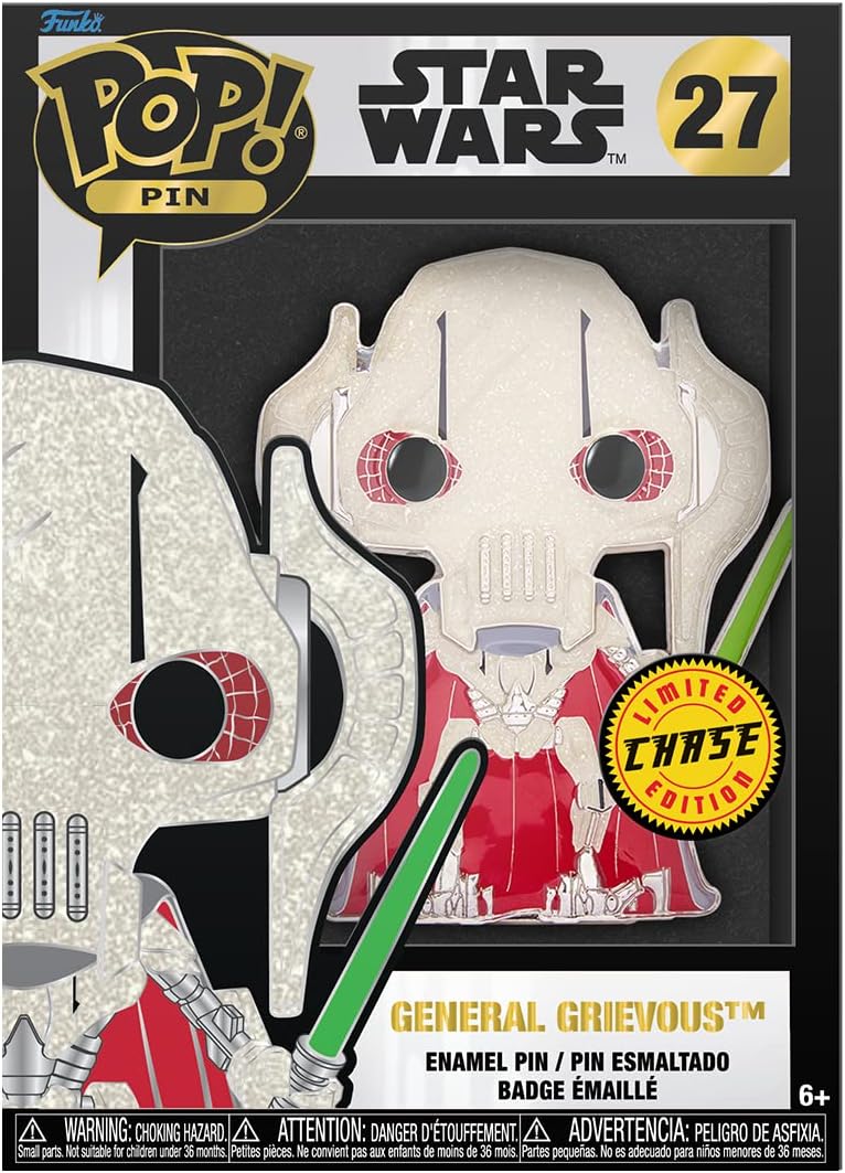 Pin en émail Funko Pop! Star Wars Général Grievous Chase – Image 4