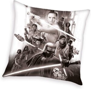 Coussin décoratif Star Wars 9 gris en polyester 40 x 40 cm
