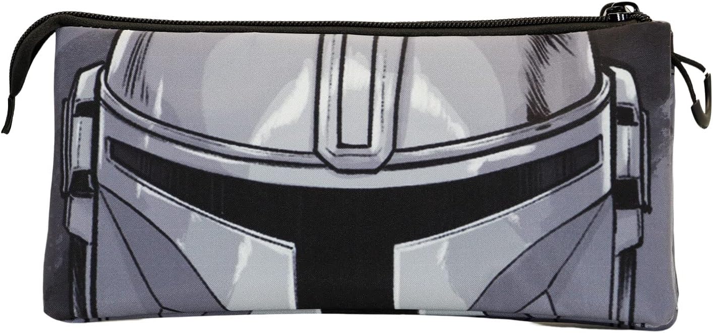 Trousse Star Wars triple compartiment The Mandalorian Helmet – Image 3