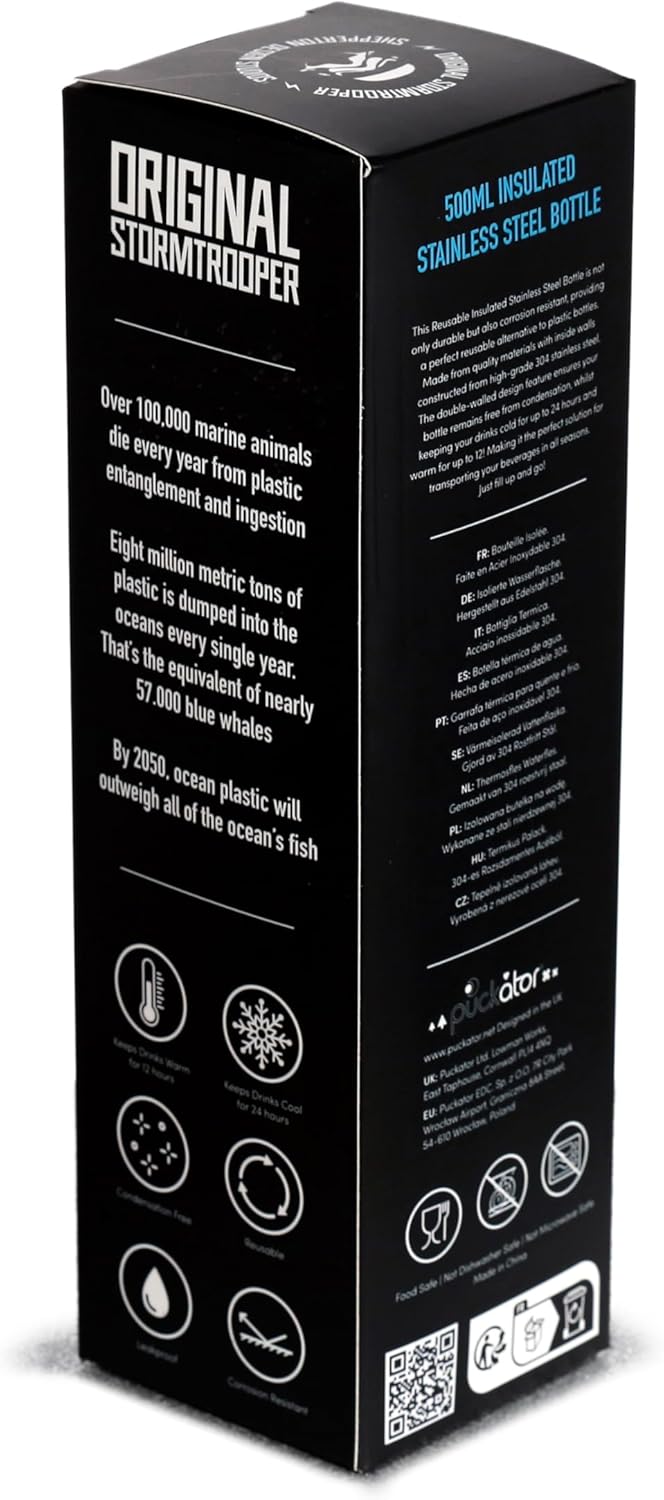 Bouteille Star Wars Stormtrooper en Acier Inoxydable 500 – Image 6