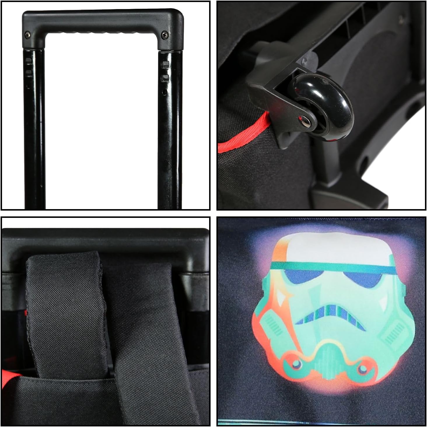 Cartable à roulettes Disney Star Wars bleu 38 cm Bagtrotter – Image 6