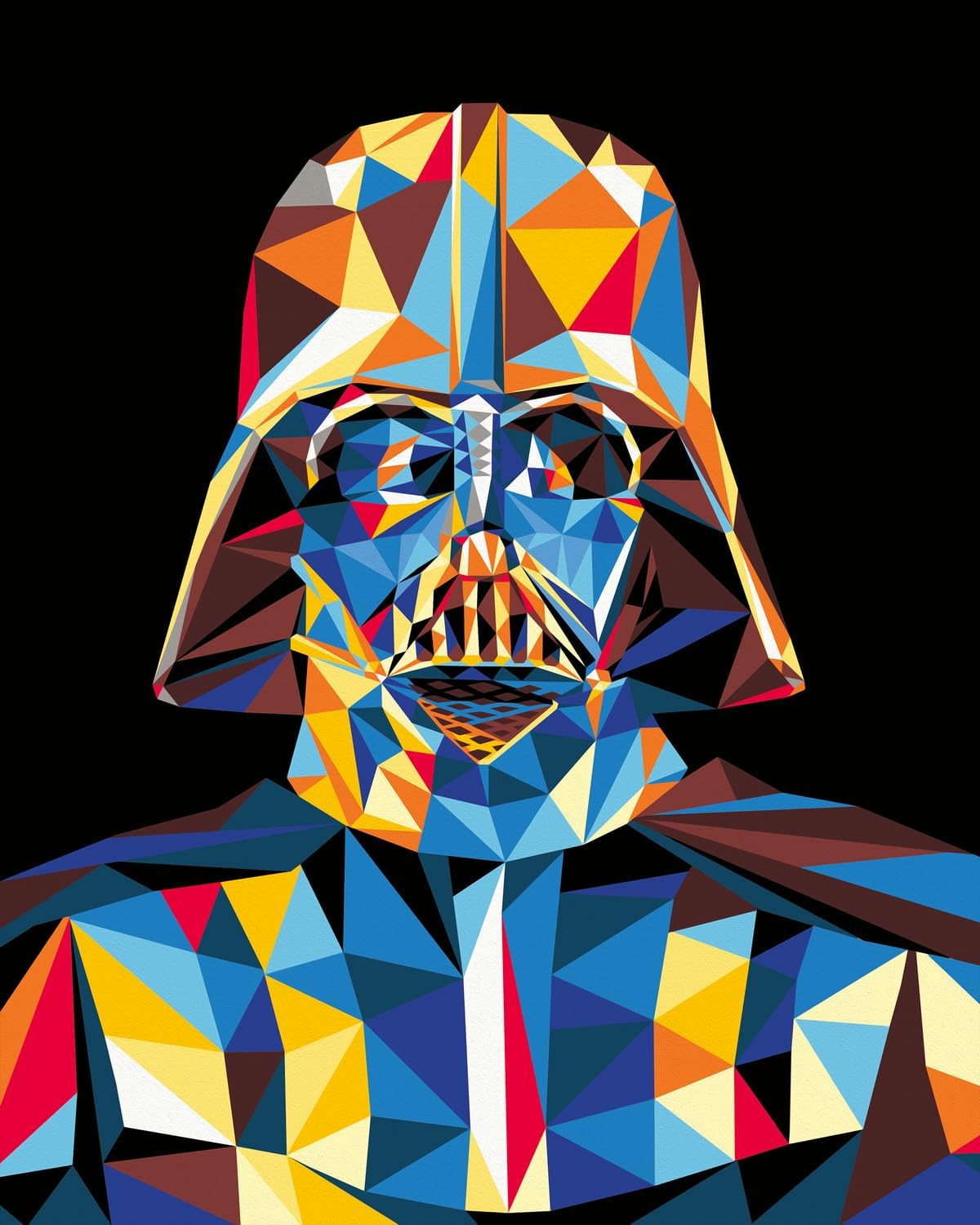 Star Wars Dark Vador, peinture par numéros 24 x 30 cm Ravensburger – Image 2