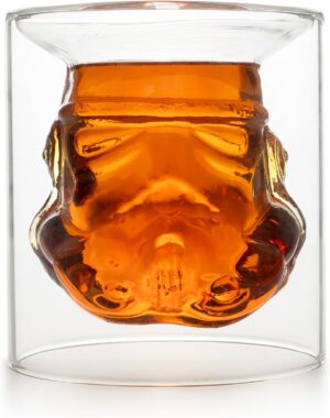 Verre Star Wars Stormtrooper inversé transparent, contenance 150