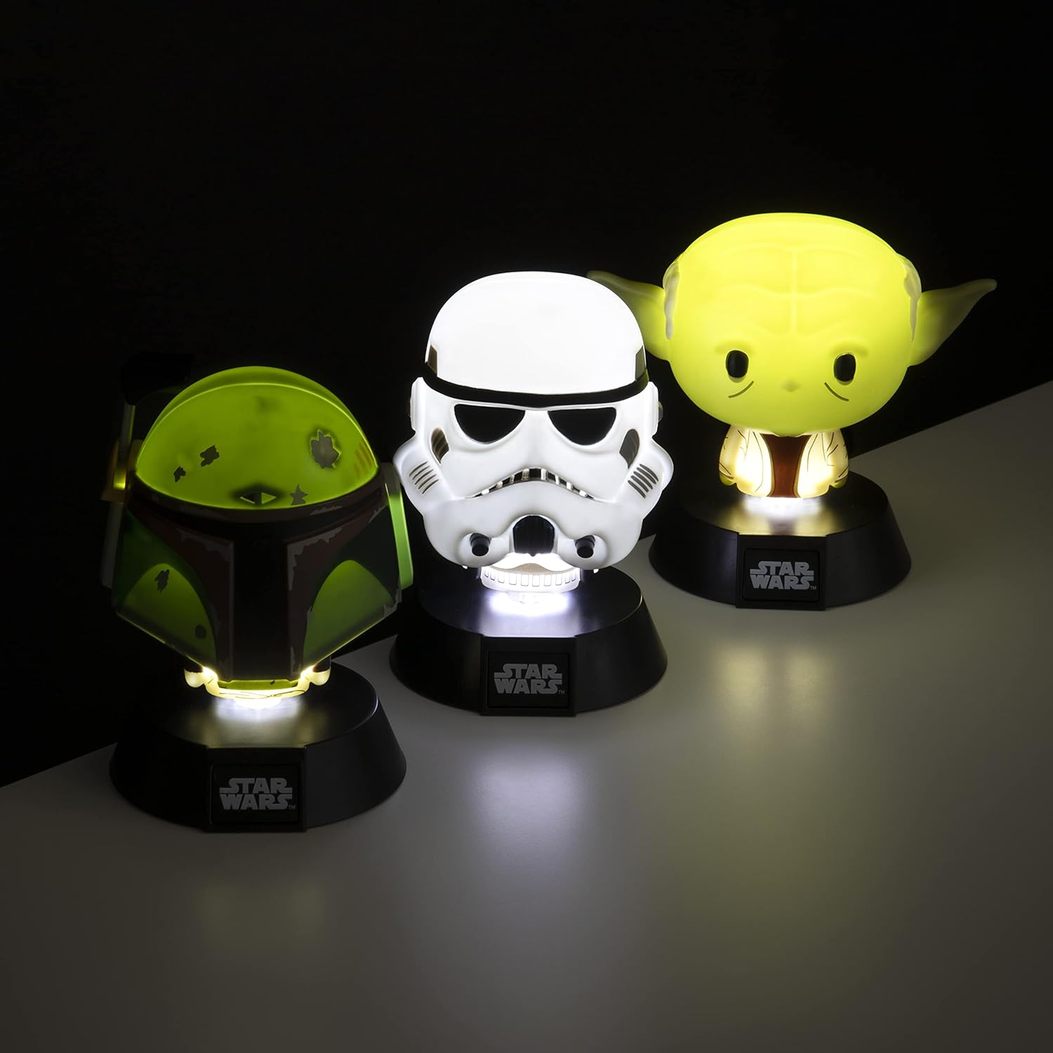 Veilleuse Yoda Star Wars Icon Paladone 10 cm vert – Image 3