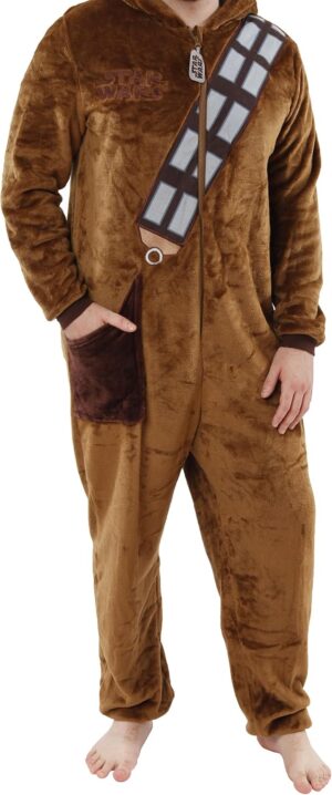 Kigurumi Star Wars Chewbacca pour homme, grenouillère adulte