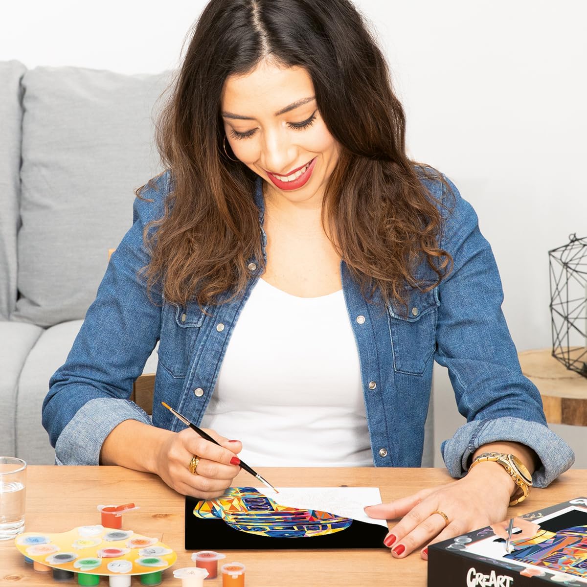 Peinture par numéros CreArt Star Wars R2D2 24 x 30 cm Ravensburger – Image 4