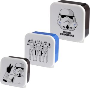 Set de 3 boîtes à lunch multicolores The Original Stormtrooper