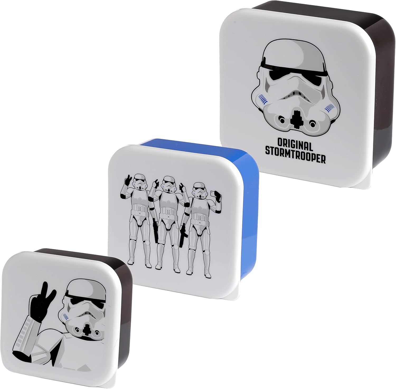 Set de 3 boîtes à lunch multicolores The Original Stormtrooper