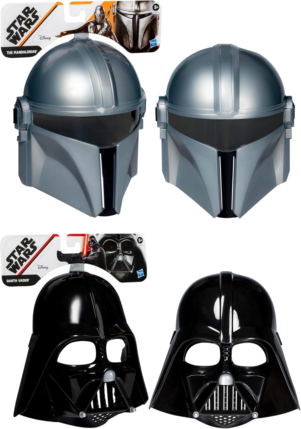 Pack de masques Star Wars Dark Vador et Mandalorien dès 5 ans – Image 5