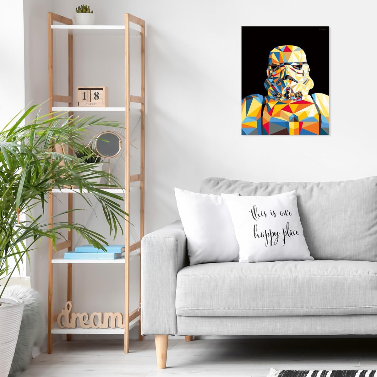 Kit CreArt peinture par numéros Stormtrooper Star Wars 24 x 30 cm – Image 5