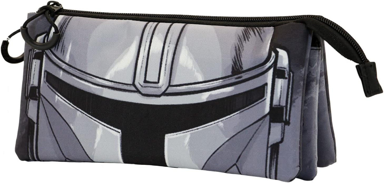 Trousse Star Wars triple compartiment The Mandalorian Helmet