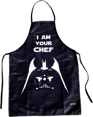 Tablier Star Wars Vador noir et blanc I Am Your Chef