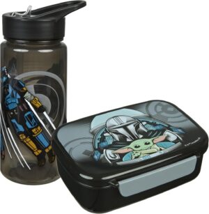 Set boîte à goûter et gourde Star Wars pour enfants dès 4 ans