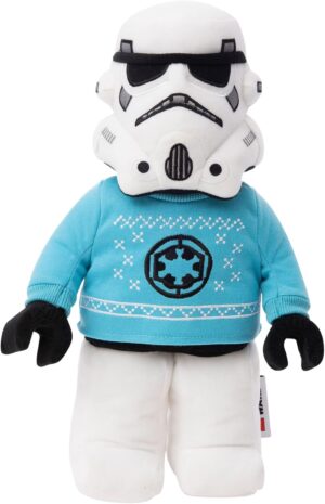 Stormtrooper Star Wars en peluche de fêtes avec pull bleu ciel, 12