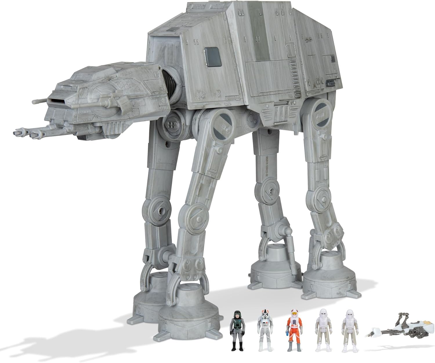 Star Wars AT-AT Walker Micro Galaxy Squadron 25 cm avec cinq micro figurines 3 cm