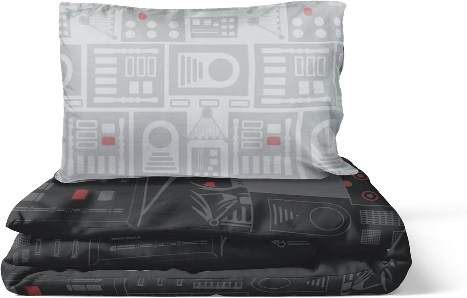 Star Wars Dark Vador housse de couette simple 100% coton avec taie 50 x 70 – Image 5