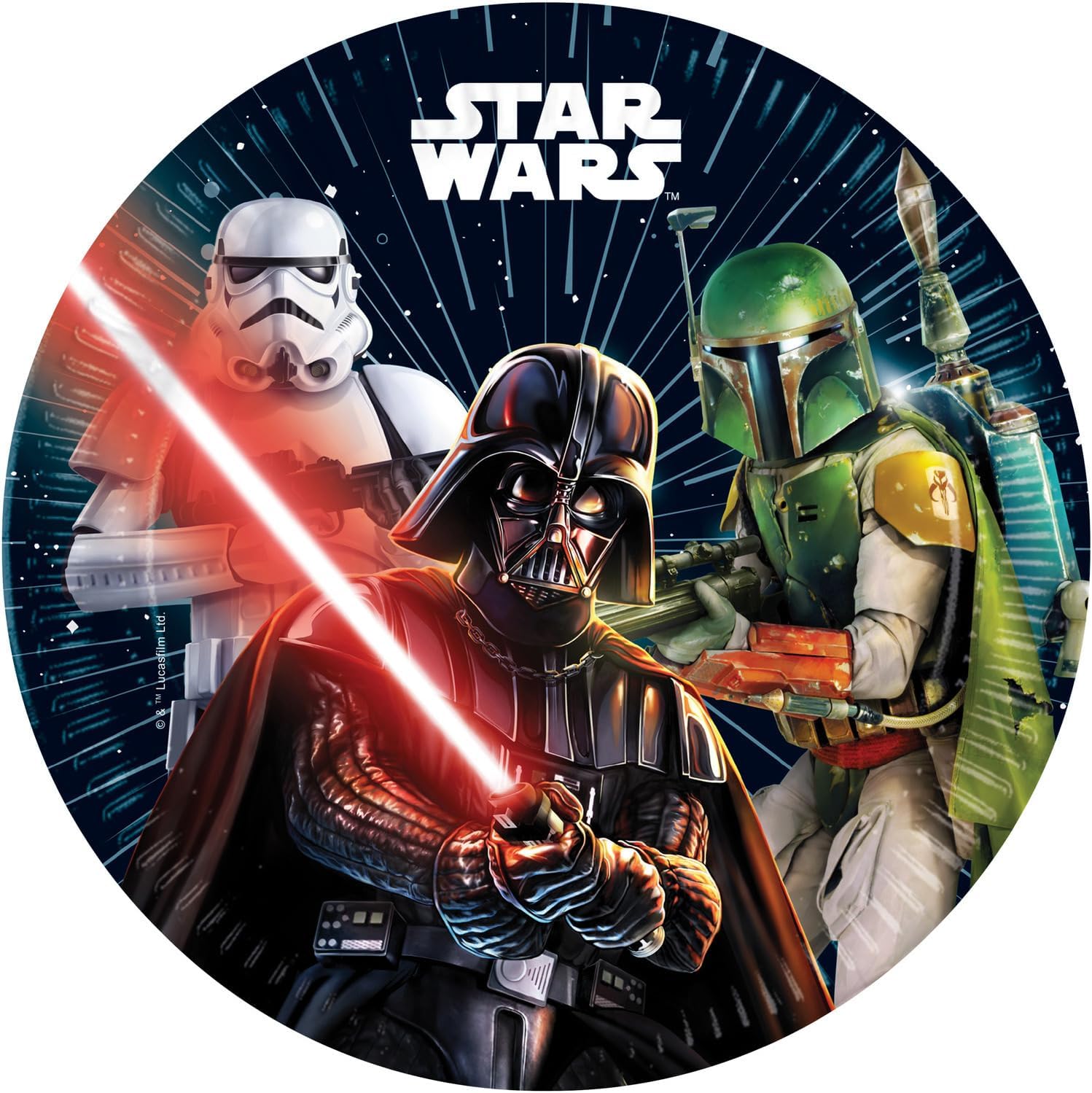Set de table Star Wars Galaxy 46 pièces Procos 10215307 – Image 4
