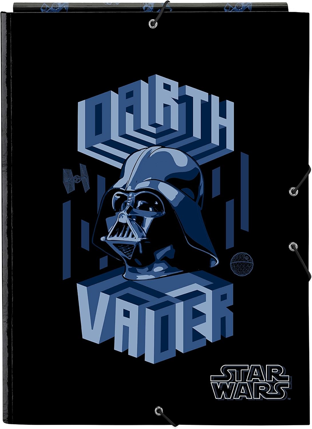 Classeur A4 Star Wars Digital Escape noir à 3 rabats