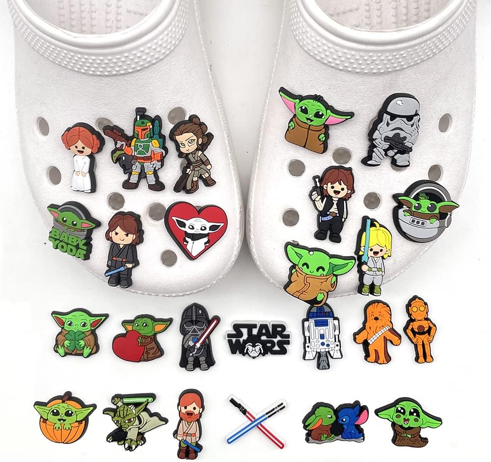 Pendentifs Star Wars en PVC pour sabots et sandales – Image 2