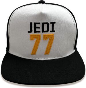 Casquette snapback Star Wars Jedi 77 noire et blanche