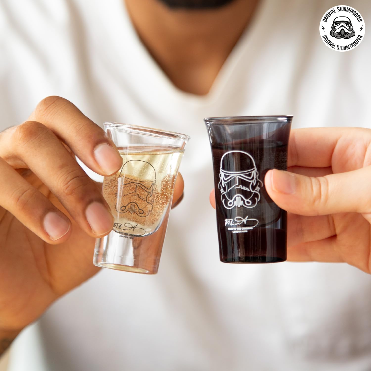 Star Wars Stormtrooper, coffret de 4 verres à shot 50 ml – Image 2