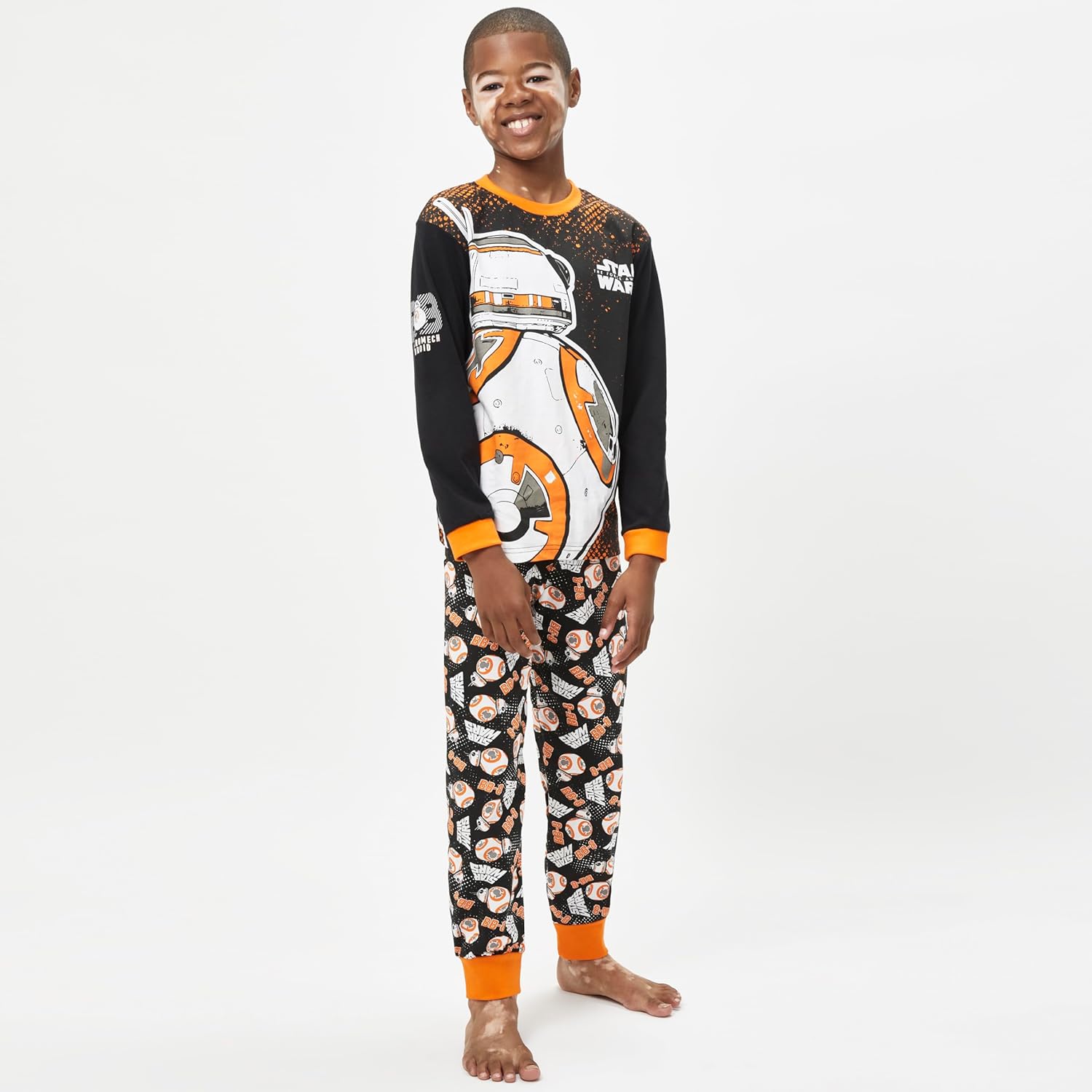 Pyjama enfant Star Wars BB8 en coton – Image 2