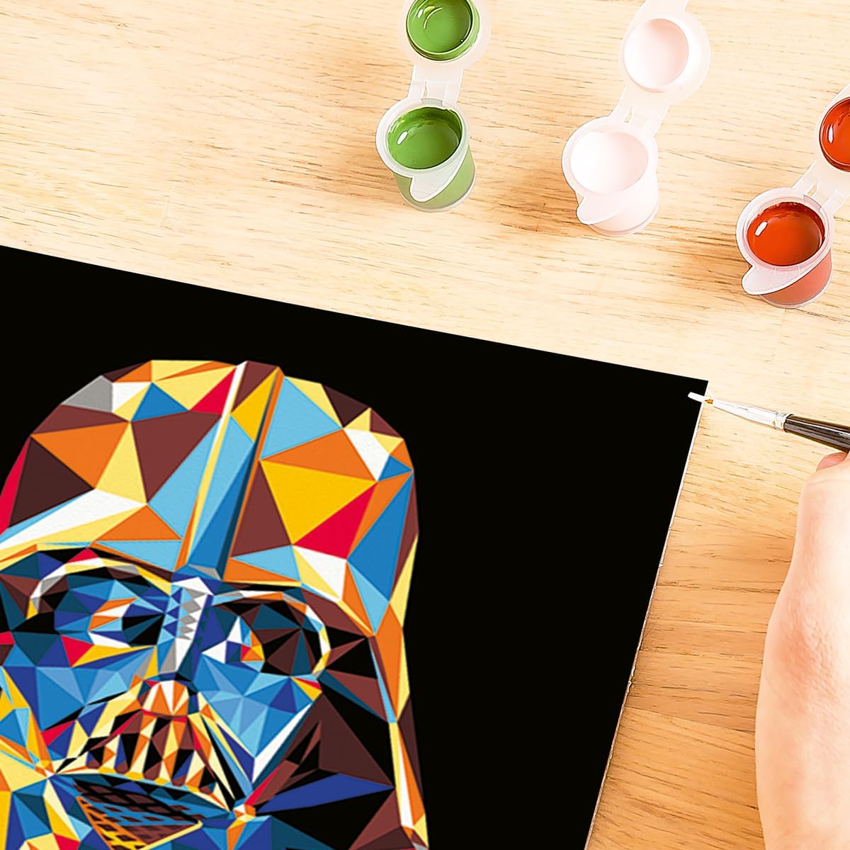 Star Wars Dark Vador, peinture par numéros 24 x 30 cm Ravensburger – Image 6