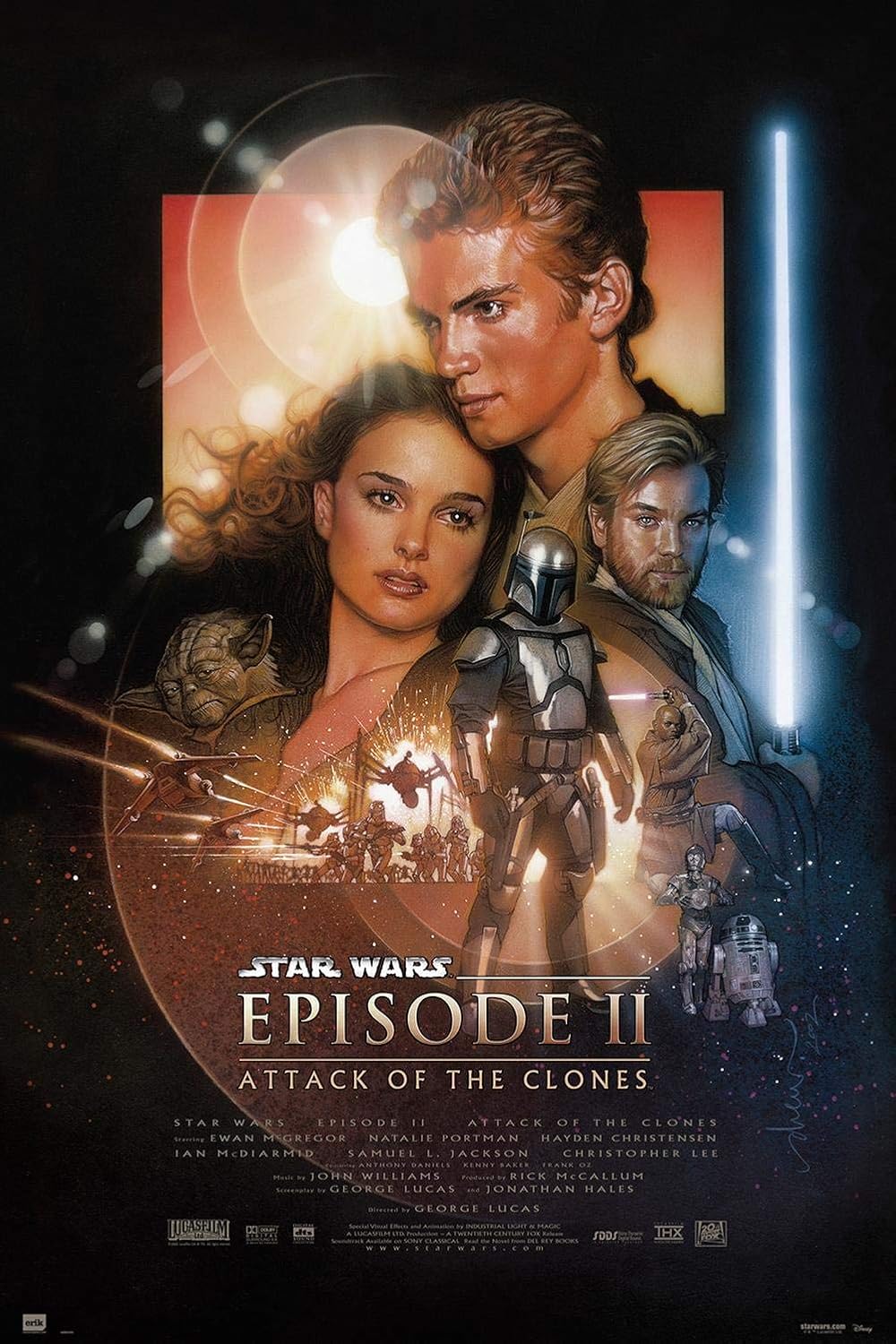 Lot de 3 posters Star Wars Episode I-III Close Up 61 cm x 91,5 cm – Image 3