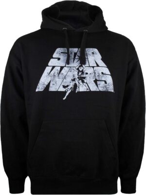 Sweat à capuche Star Wars Retro Logo pour homme