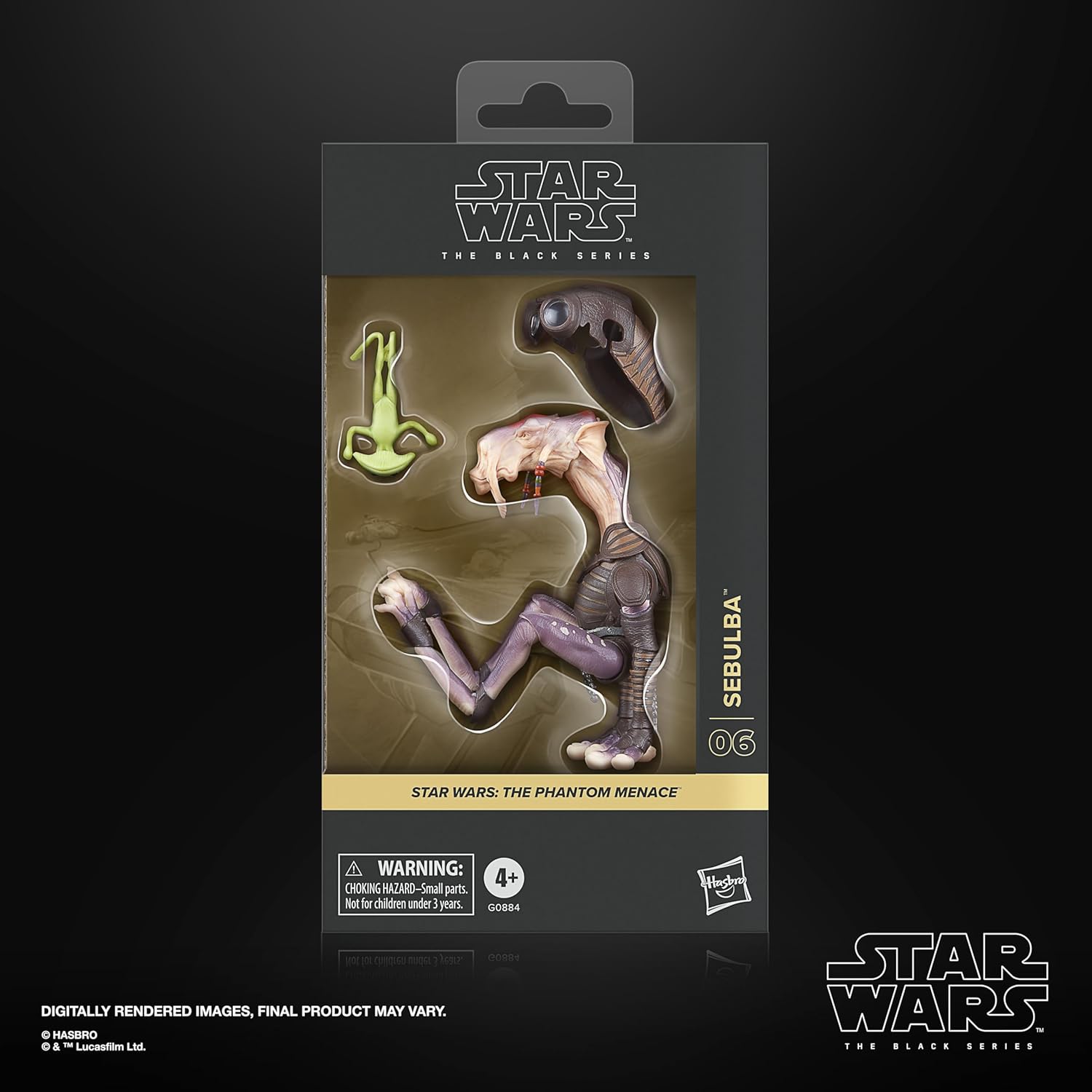 Figurine Sebulba Black Series 15 cm - Star Wars La Menace fantôme – Image 2