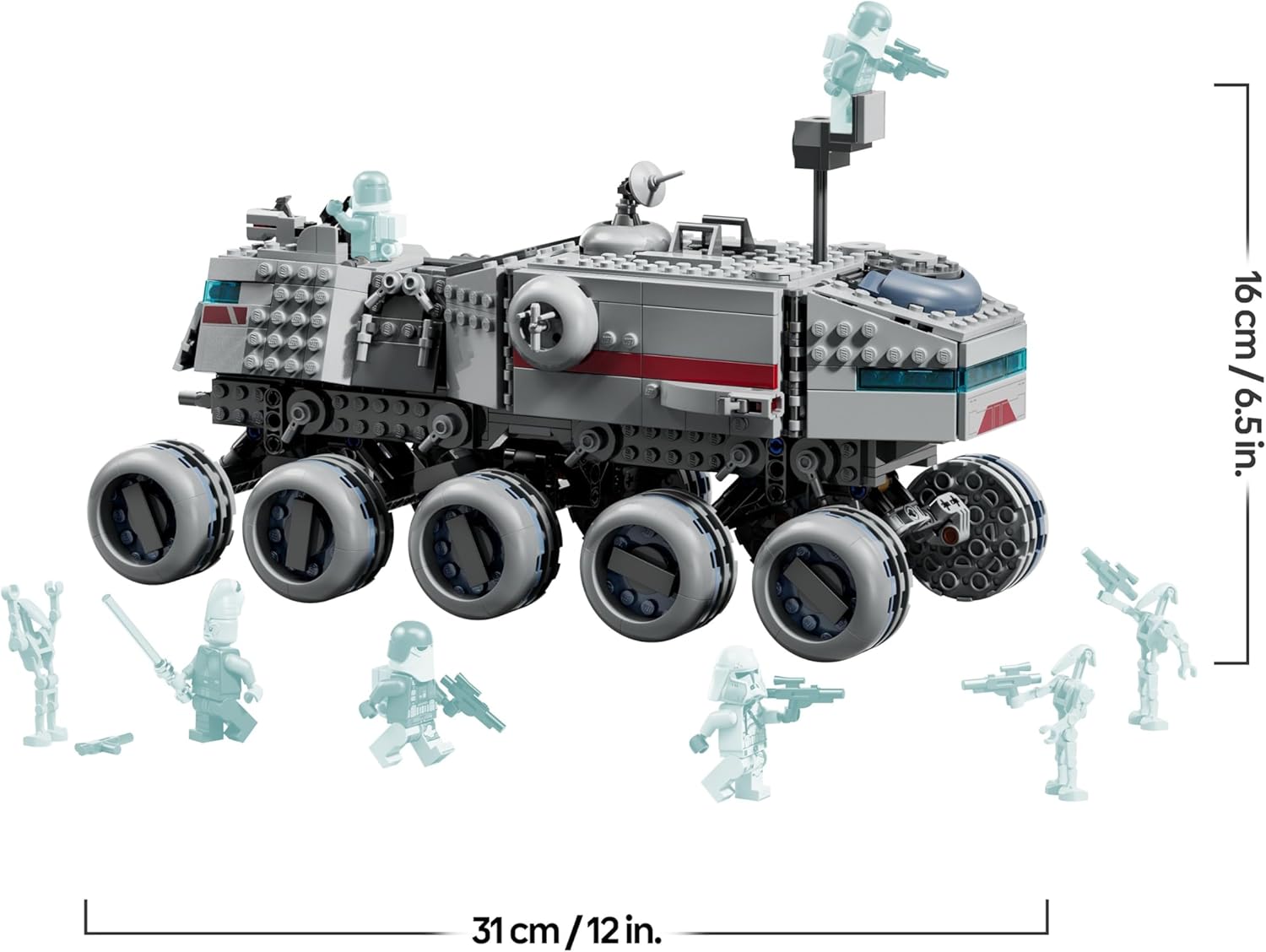 LEGO Star Wars 75413 Juggernaut de la République avec Ki-Adi-Mundi – Image 8