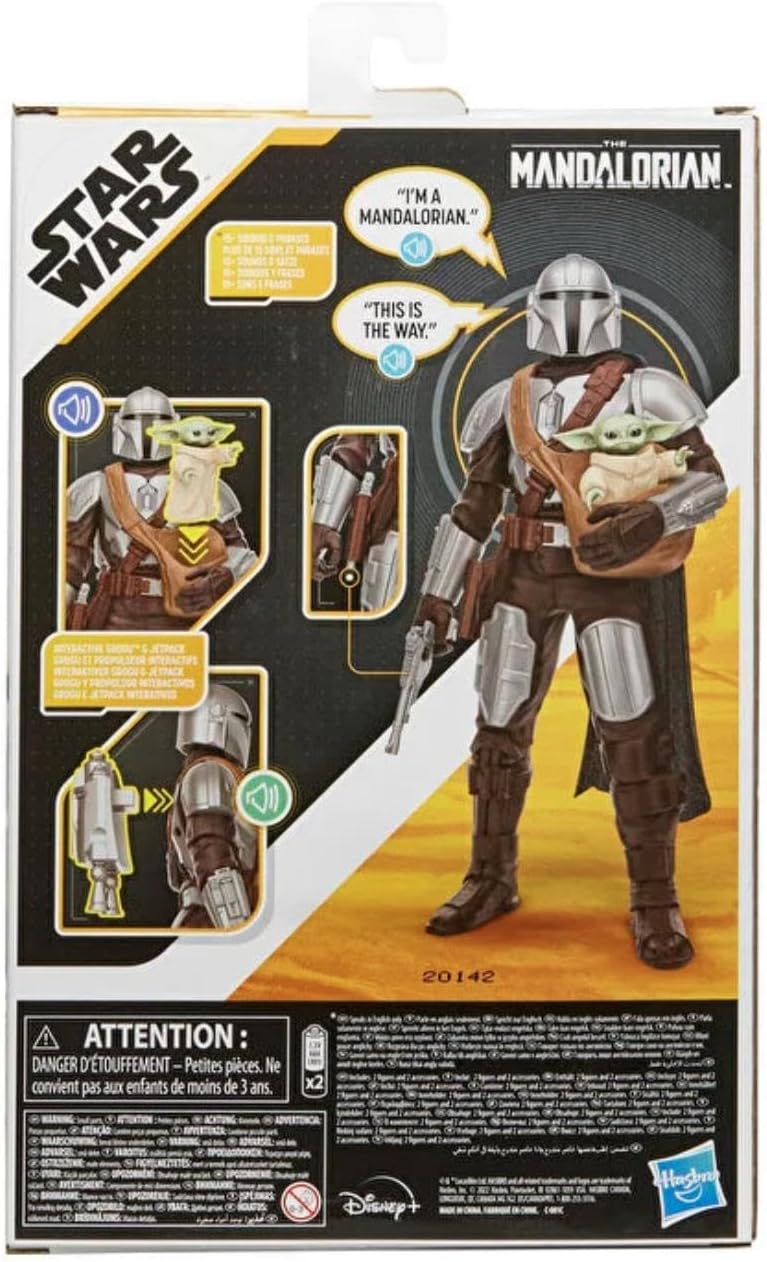 Robot Star Wars Galactic Action avec Le Mandalorian et Grogu – Image 8
