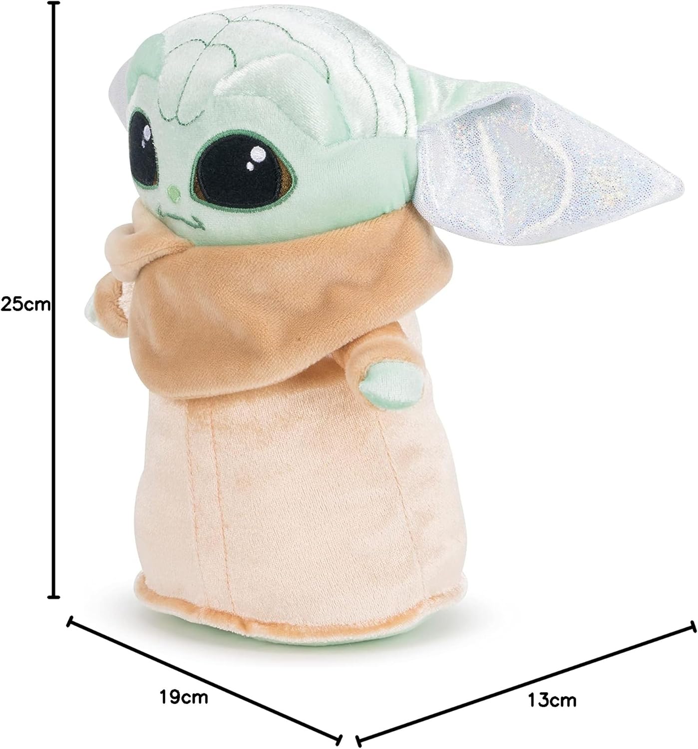 Peluche câline Grogu Platinum 25 cm Disney The Mandalorian – Image 6